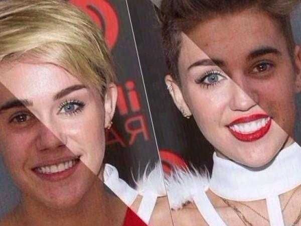 Justin Bieber And Miley Cyrus Look Alike  nude photo
