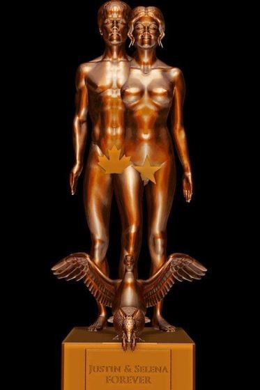 Justin Bieber And Selena Gomez Naked  nude photo