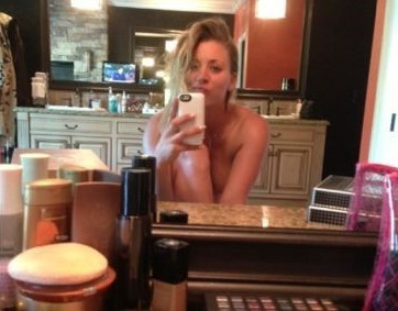 Kaley Cuoco Leaked Nude Cell Phone  nude photo