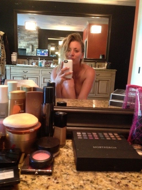 Kaley Cuoco Nude Topless Tits Leaked Nudes  nude photo
