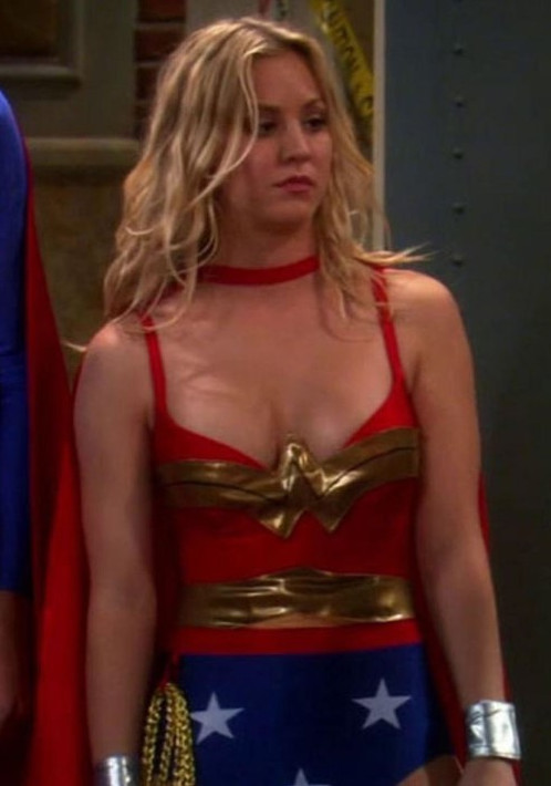 Kaley Cuoco Wonder Women  nude photo