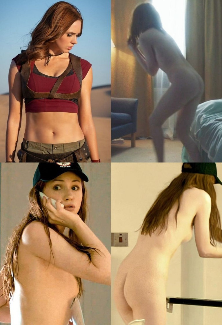 Karen Gillan Sexy Topless Hot Nude Photos  nude photo