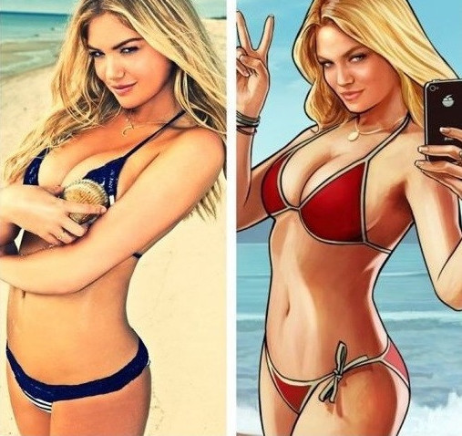Kate Upton Gta Girl  nude photo