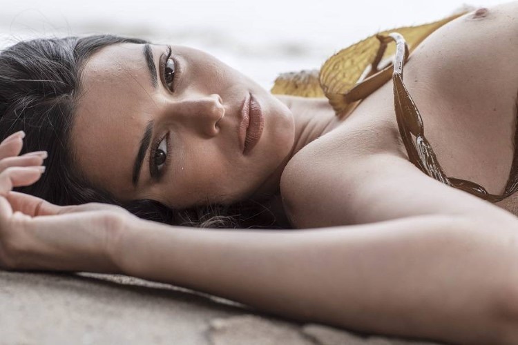 Kendall Jenner Naked Boobs Sexy Nipples  nude photo