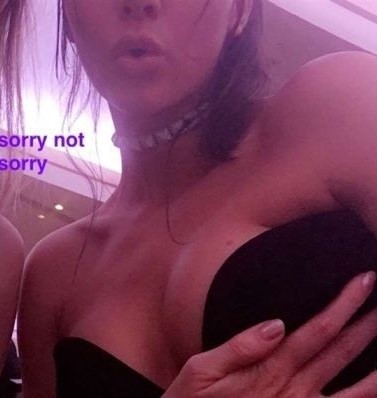 Kendall Jenner Snapchat Braless  nude photo