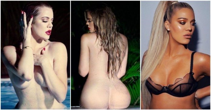 Khloe Kardashian Nude Photo Collage  nude photo