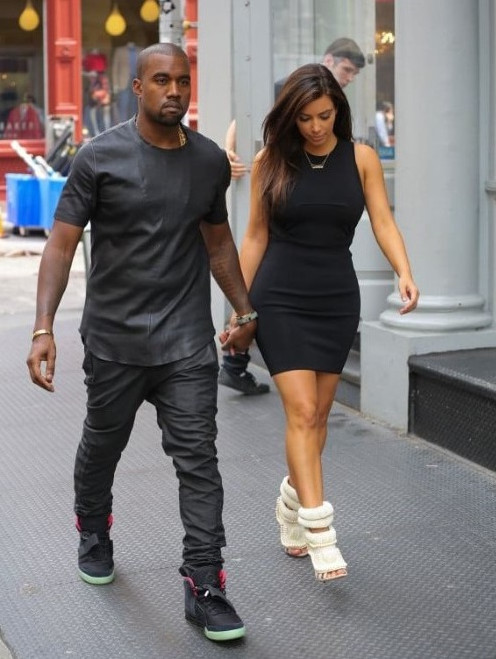 Kim Kardashian And Kanye West  nude photo