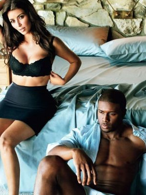 Kim Kardashian And Reggie Bush Photo Shoot  nude photo