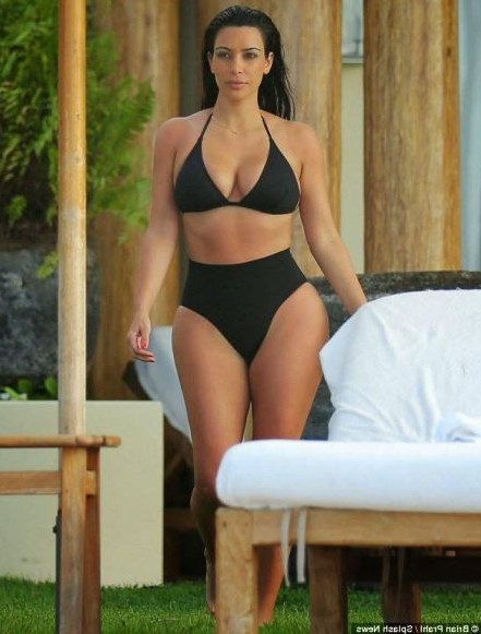 Kim Kardashian Bathing Suit 2014  nude photo