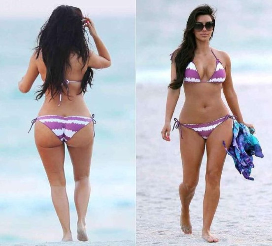 Kim Kardashian Bikini Butt  nude photo