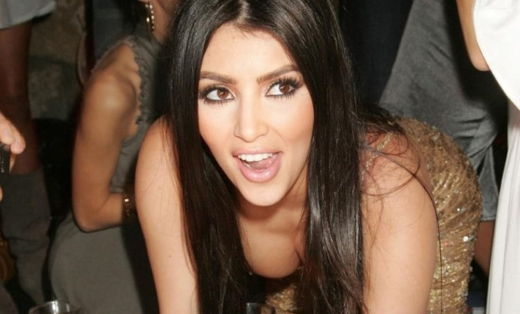 Kim Kardashian Cleavage Tape  nude photo