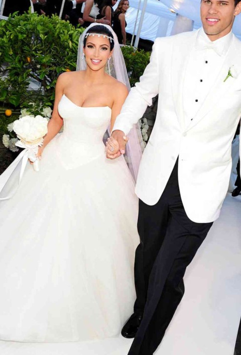 Kim Kardashian Kris Humphries Wedding  nude photo