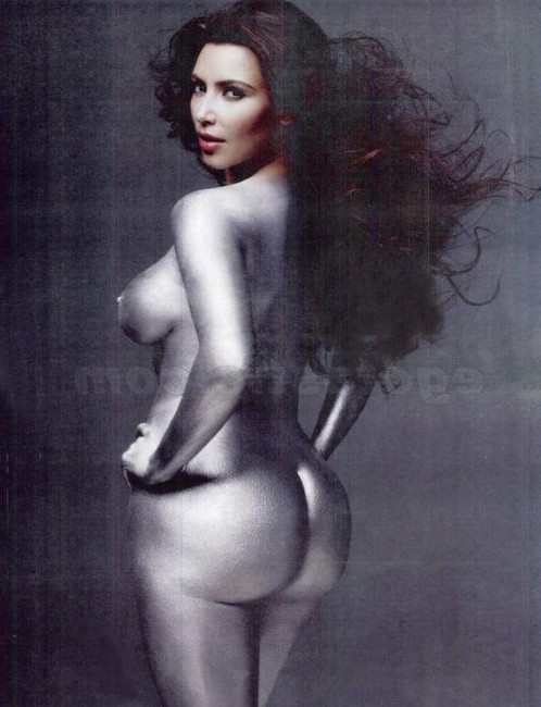 Kim Kardashian Nude Magazine  nude photo