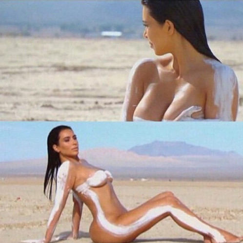 Kim Kardashian Totally Naked Photo  nude photo
