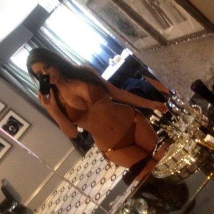 Kim Kardashian Underwater Bikini  nude photo
