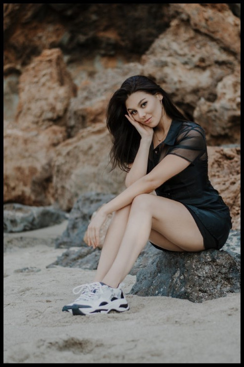 Kira Kosarin A Day At The Beach  nude photo