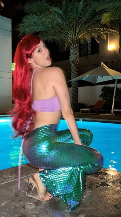 Kira Kosarin Ariel Costume 2  nude photo