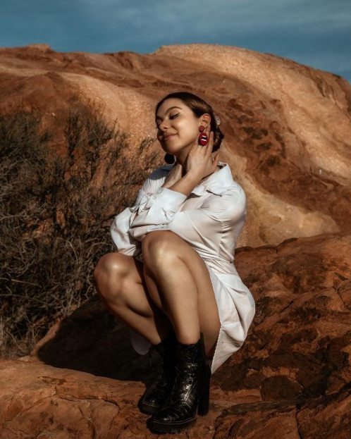 Kira Kosarin Beauty In Nature  nude photo