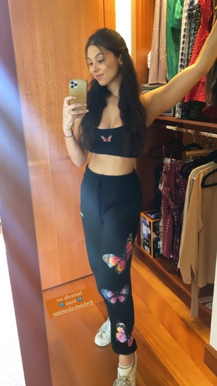 Kira Kosarin Butterfly Lady  nude photo