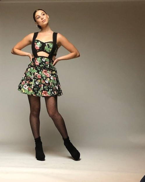 Kira Kosarin Flowers 3  nude photo