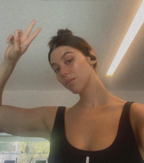 Kira Kosarin Gym Session 3  nude photo