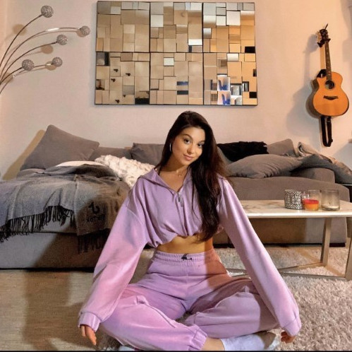 Kira Kosarin In Her Pjs  nude photo