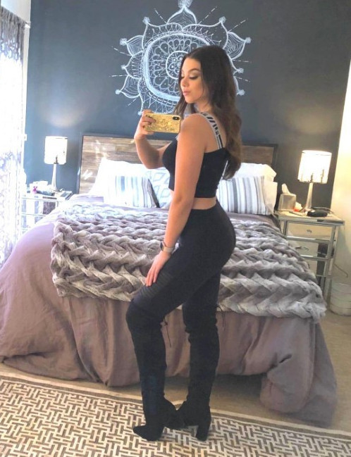 Kira Kosarin Leggings Boots  nude photo
