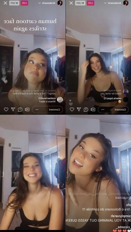 Kira Kosarin Livestream Highlights 3  nude photo