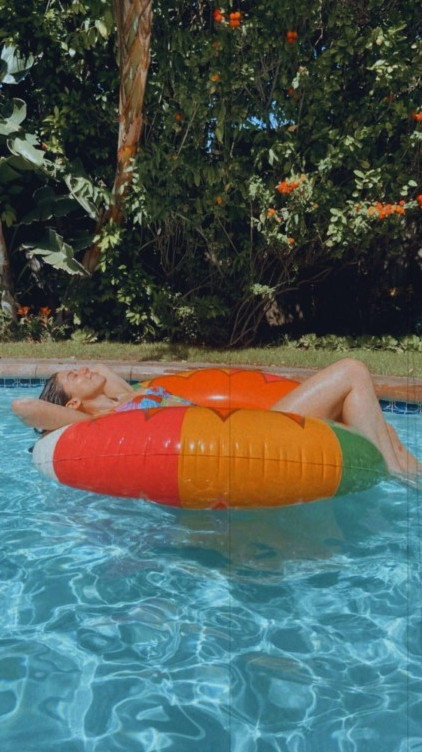 Kira Kosarin Pool Day 2  nude photo