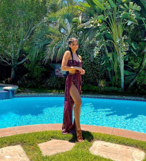 Kira Kosarin Pretty By The Pool 2  nude photo
