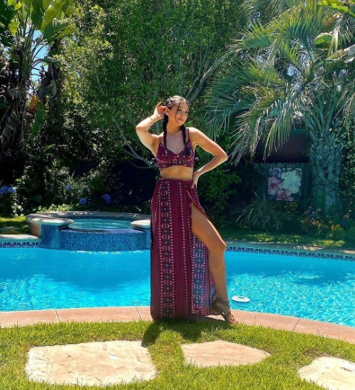 Kira Kosarin Pretty By The Pool 3  nude photo