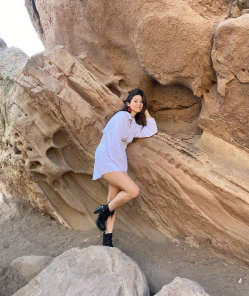 Kira Kosarin Rock Climber 3  nude photo