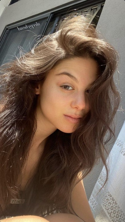 Kira Kosarin Sleepyhead  nude photo
