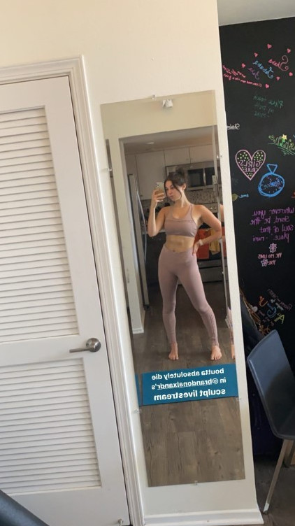 Kira Kosarin Workout Clothes  nude photo