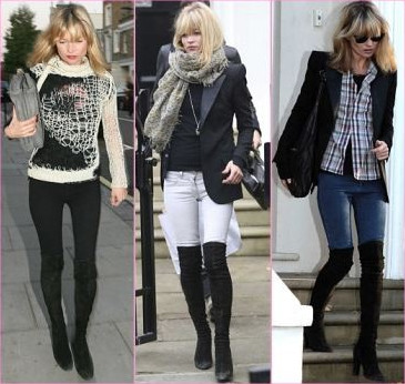 Knee High Boots Kate Moss  nude photo