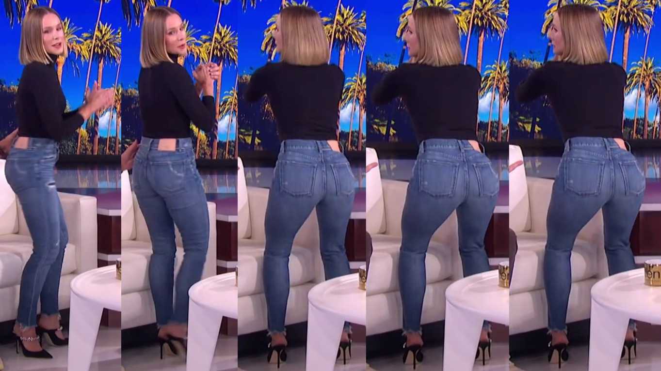 Kristen Bell Hot Booty In Tight Jeans  nude photo