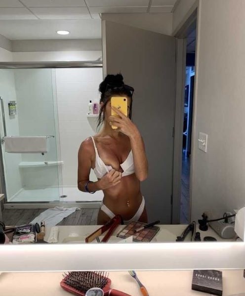 Kylee Deweese Shows Sexy Tits And Nipples Selfie  nude photo