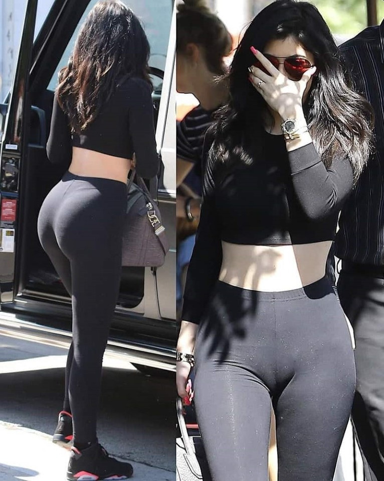 Kylie Jenner Cameltoe Perfect Booty See Through nude leaked onlyfans photo