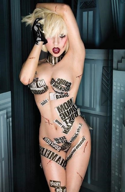 Lady Gaga David Lachapelle  nude photo
