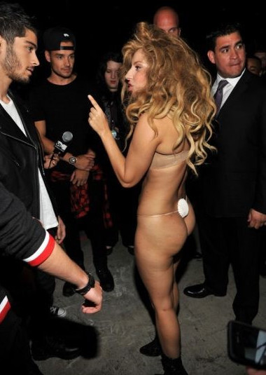 Lady Gaga Hot Ass One Direction  nude photo