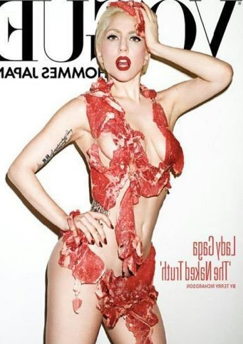 Lady Gaga Meat  nude photo