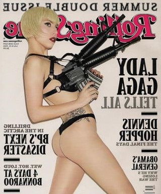 Lady Gaga Rolling Stone  nude photo