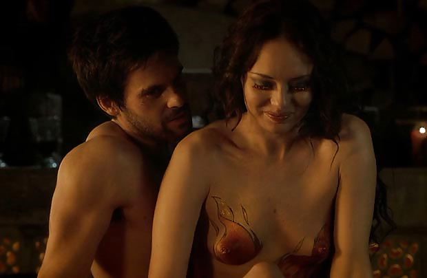 Laura Haddock Naked Tits Sexy Nipples  nude photo