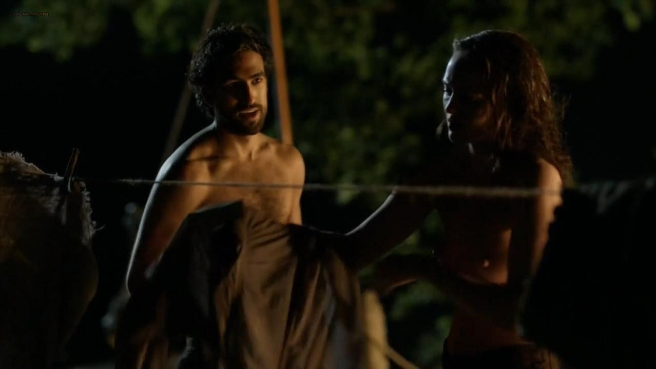 Laura Haddock Sexy Naked Tits  nude photo