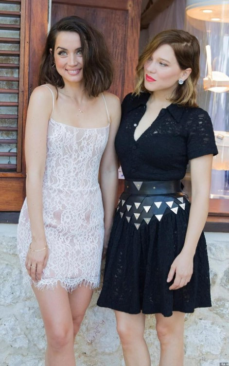 Léa Seydoux And Ana De Armas Bond Girl Battle  nude photo