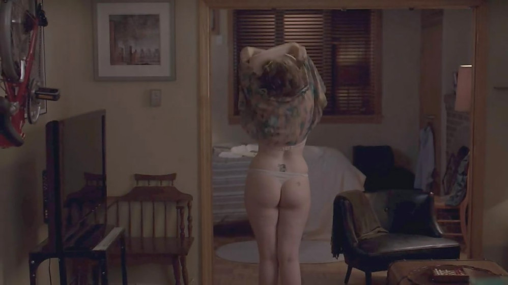 Lena Dunham Big Booty In Thong  nude photo
