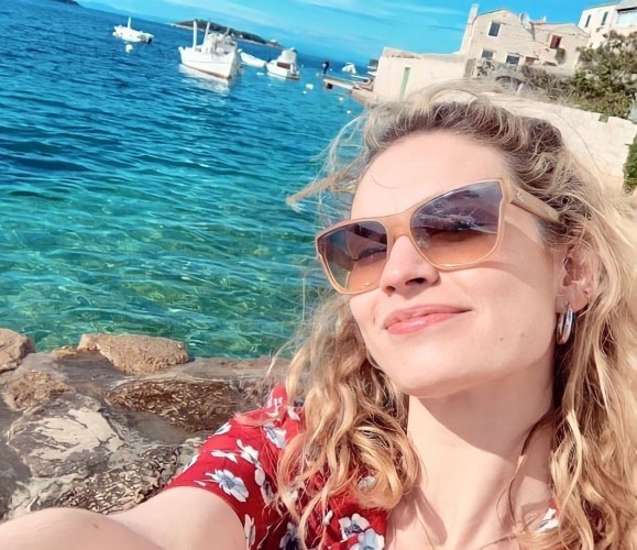 Lily James Beautiful  nude photo