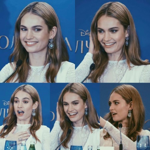 Lily James Beauty  nude photo