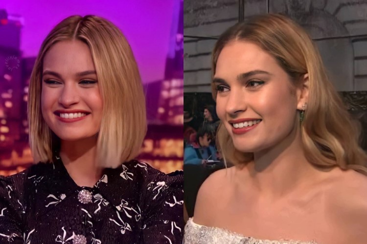 Lily James Beauty(2)  nude photo