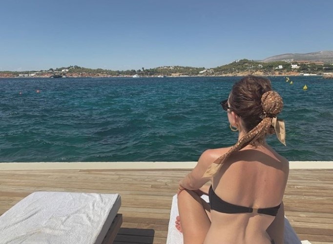 Lily James Bikini With A View  nude photo